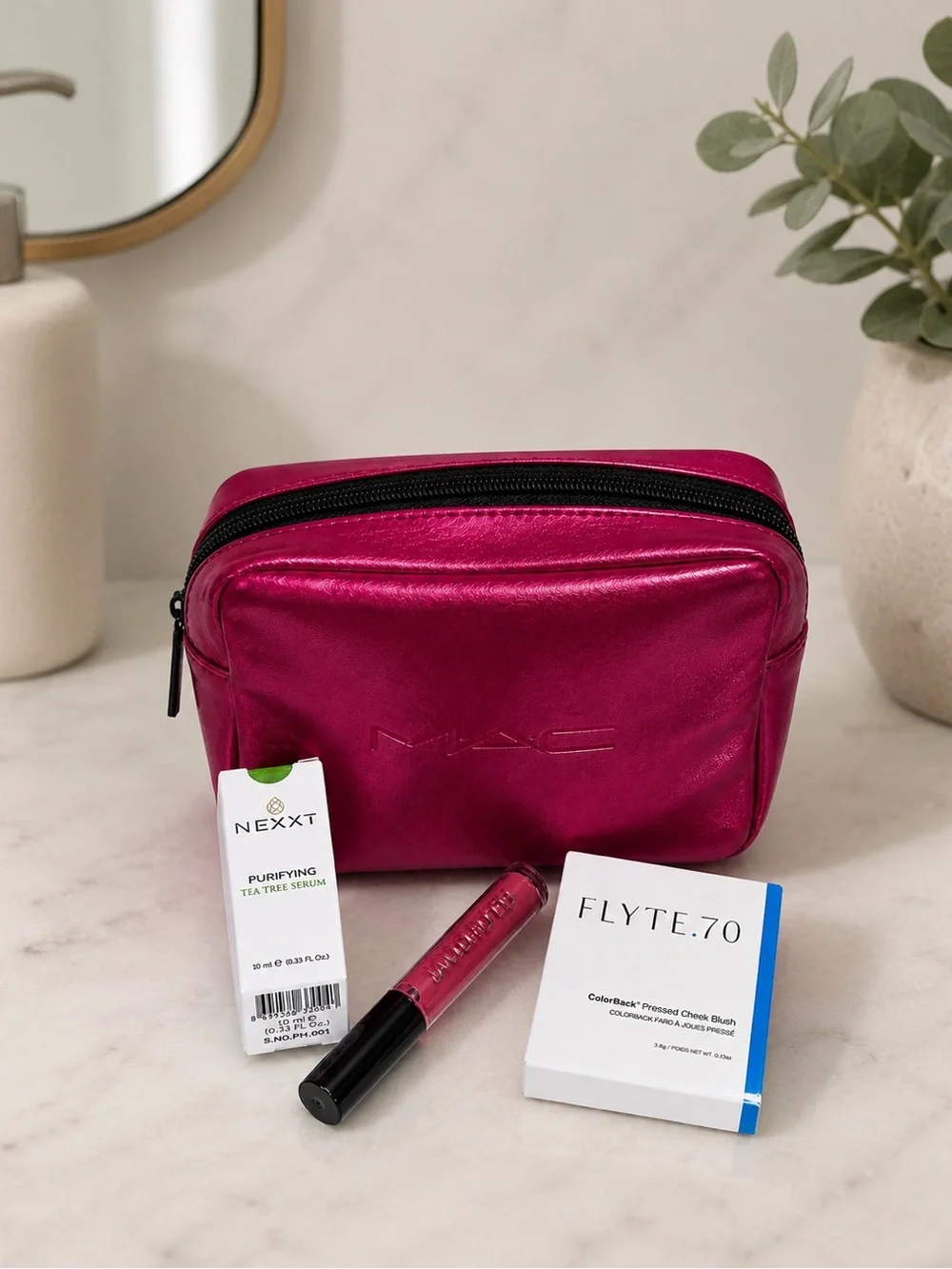 MAC Cosmetic Bag & Beauty Bundle